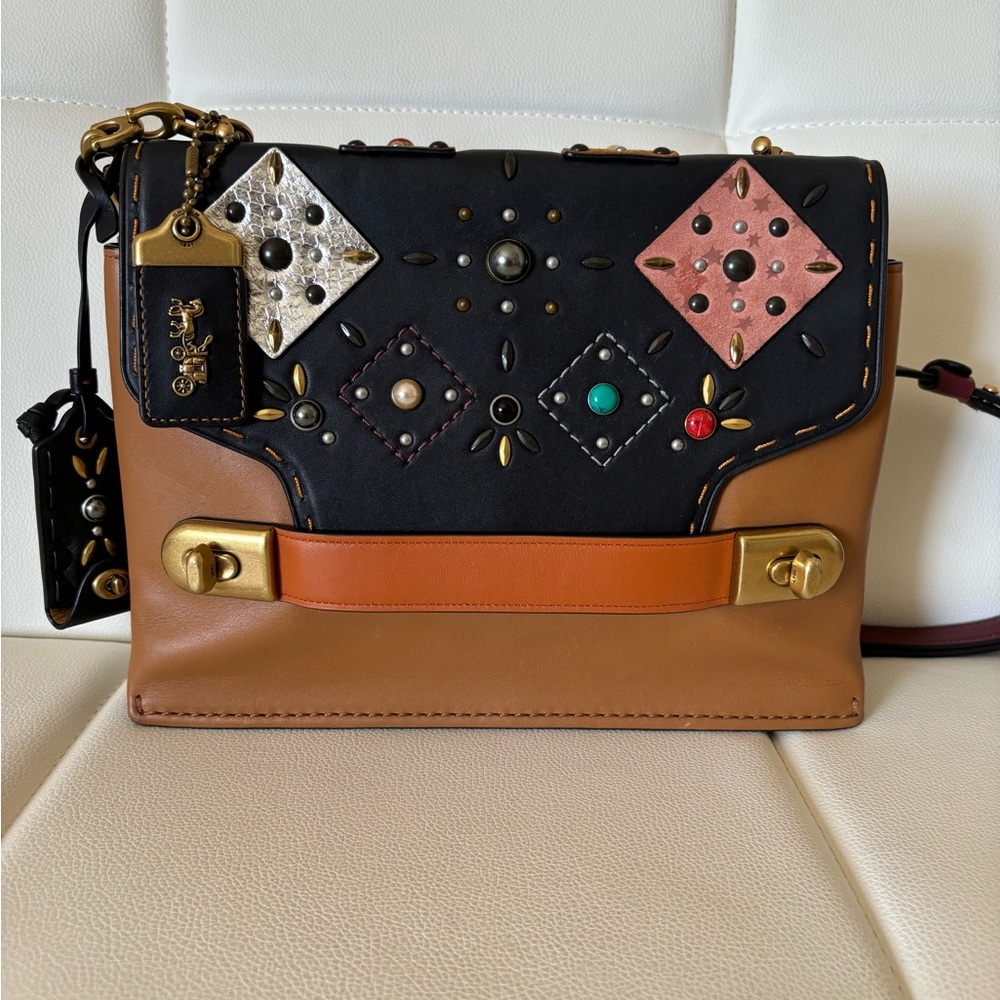 🌸Price Drop🌸 Coach 1941 Swagger Patchwork Chain Bag